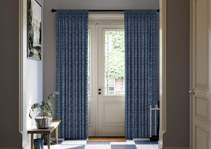 Mirdif, Digital Blue - Made to Measure Curtains - Image 3
